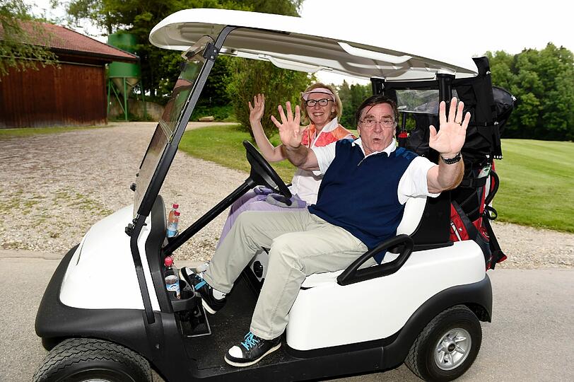 Promis beim "30. Jubiläums Gourmet Classic Golf Tunier" von Promikoch Heinz Winkler. Die Bilder...
