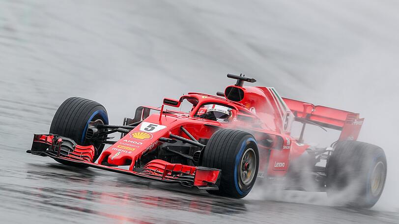 Sebastian holt sich die Pole Position am Hockenheimring.