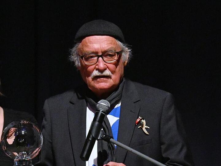 Regisseur Hans W. Geißendörfer bei der der Verleihung des "Steiger Awards" in Essen.
