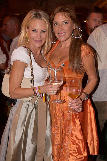 Sonja Kiefer und Simone Ballack