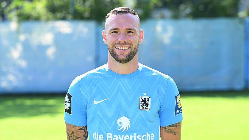 Münchens Patrick Hobsch erzielte das 2:2 gegen Viktoria Köln.