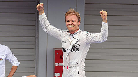 Nico Rosberg gewann zum ersten Mal den Großen Preis von Japan.