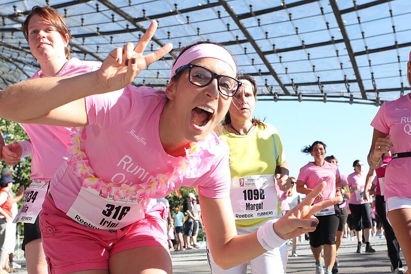So ein Women's Run ist ganz schön verrückt.