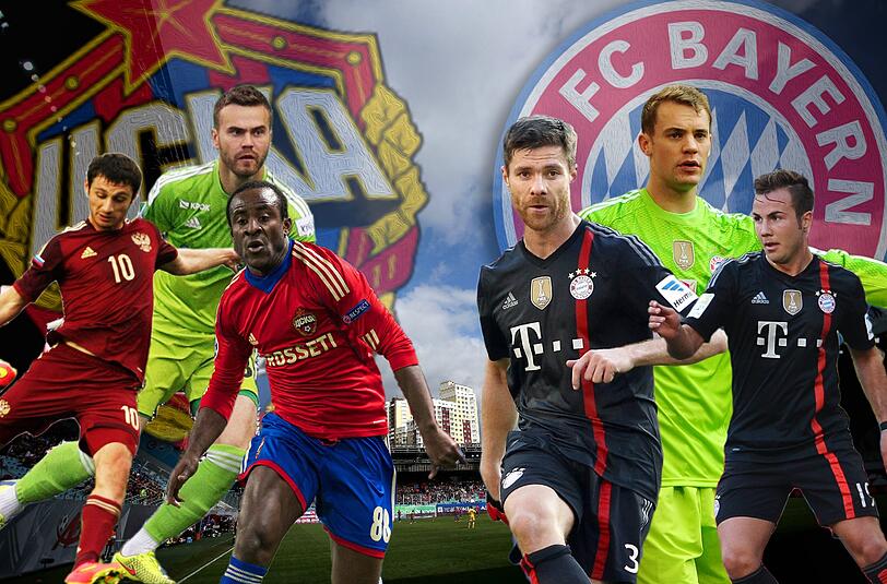 ZSKA Moskau empfängt den FC Bayern. Verfolgen Sie das Spiel hier im AZ-Liveticker!
