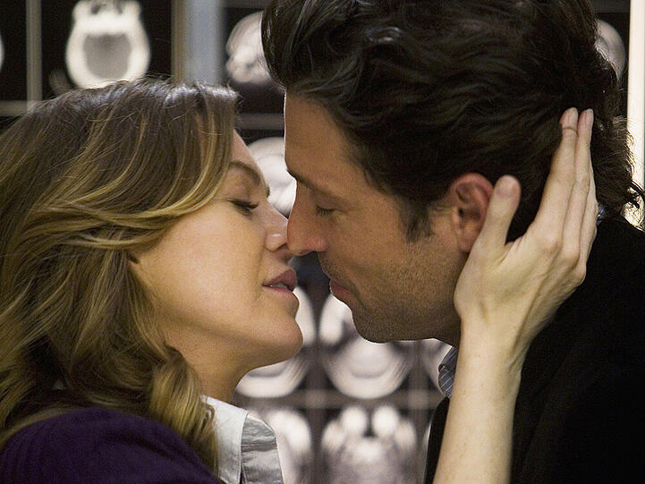 Eine große TV-Liebe: Meredith Grey (Ellen Pompeo) und Dr. Derek Shepherd aka McDreamy (Patrick Dempsey)