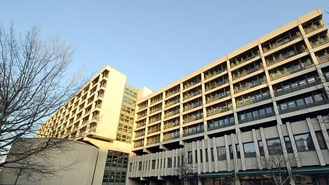 Das Gerichtsgebäude für das Amtsgericht, das Landgericht I und II in München.