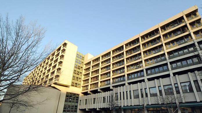Das Gerichtsgebäude für das Amtsgericht, das Landgericht I und II in München.