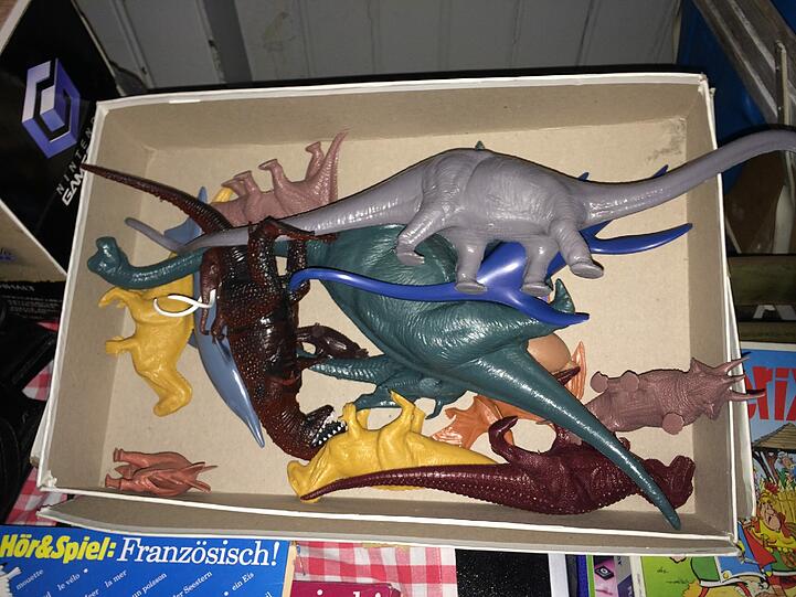 Dinos für kleine Flohmarktbesucher