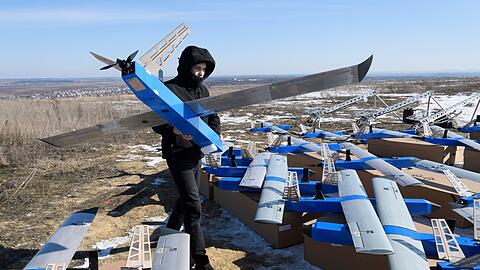 Wenn es um den Einsatz von Drohnen- und Drohnenabwehrsystemen geht, macht der Ukraine derzeit kaum jemand etwas vor. (Archivbild)