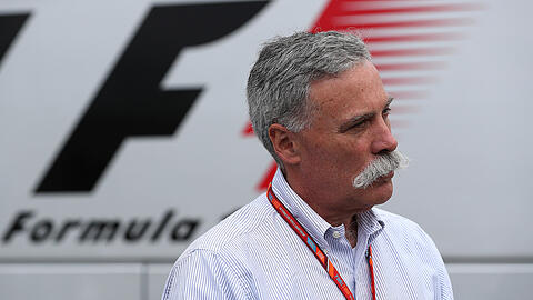 Formel-1-Chef Chase Carey beim Großen Preis von Großbritannien im Juli diesen Jahres.