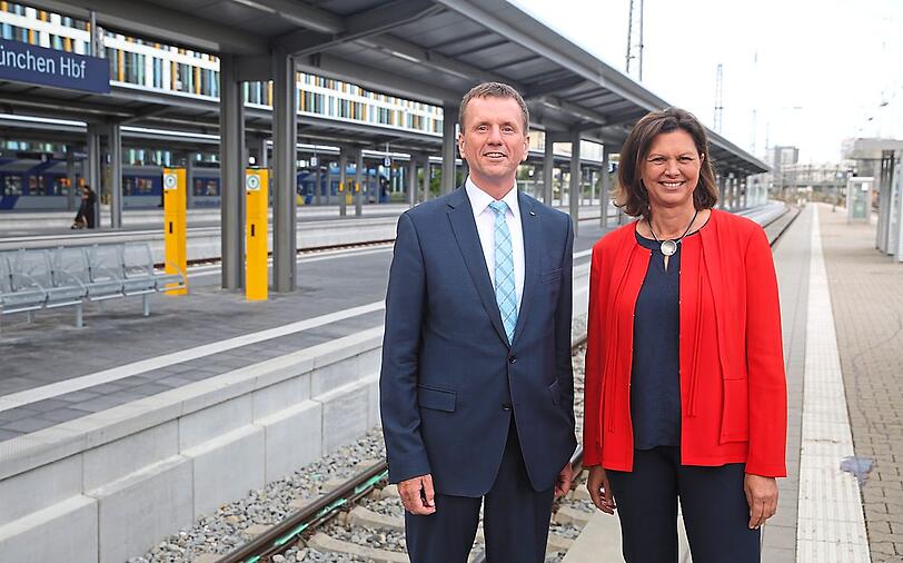 Klaus-Dieter Josel und Ilse Aigner.