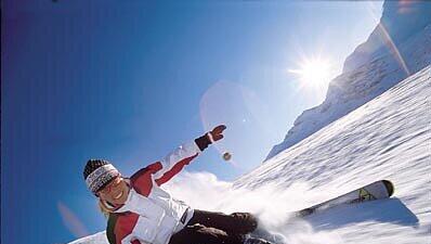 Carverin im Skigebiet von Obergurgl Carverin im Skigebiet von Obergurgl