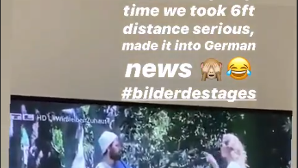 Toni Garrn macht sich darüber lustig, dass es die private Auseinandersetzung mit ihrem Verlobten bis ins deutsche Fernsehen geschafft hat. Toni Garrn macht sich darüber lustig, dass es die private Auseinandersetzung mit ihrem Verlobten bis ins deutsche Fernsehen geschafft hat.