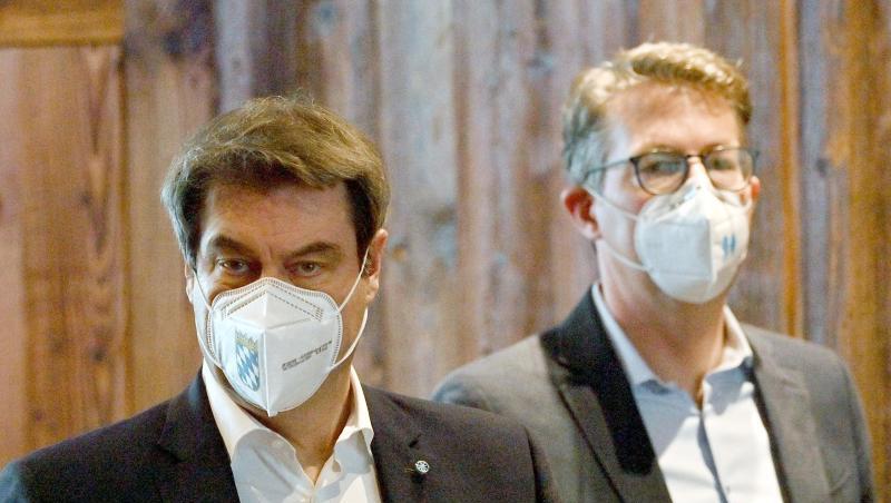 Markus Söder (l) und Markus Blume. Markus Söder (l) und Markus Blume.