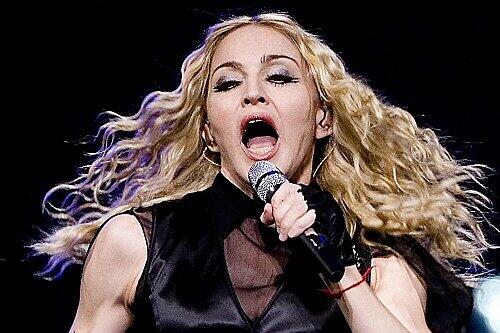 Madonna im Einsatz