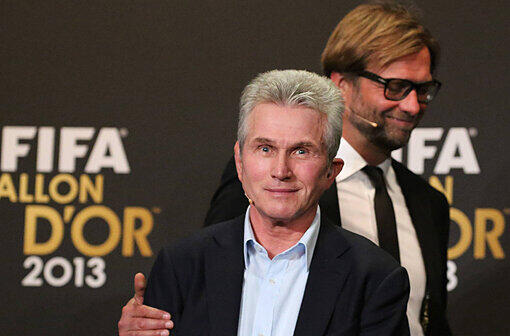 Jupp Heynckes ist Welttrainer 2013! Was für eine Auszeichnung. Der ebenfalls nominierte Klopp sagte bereits vor der Veranstaltung: &bdquo;Ich bin eigentlich nur hier, um dem Jupp als einer der ersten gratulieren zu können.&ldquo; Die Bilder von der Preisverleihung.