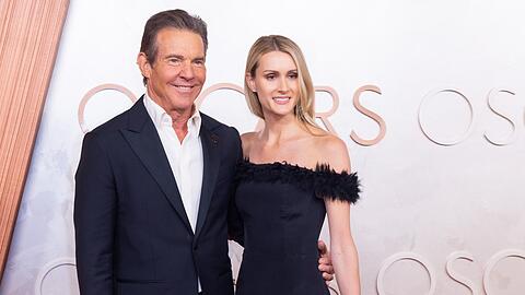 Dennis Quaid und Laura Savoie verlobten sich ein Jahr nach ihrem Kennenlernen.