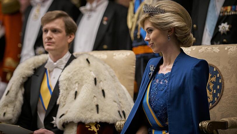 Willem-Alexander (Martijn Lakemeier) und M&aacute;xima (Delfina Chaves).