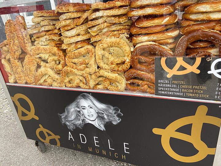 Für das leibliche Wohl in der Adele World ist gesorgt.