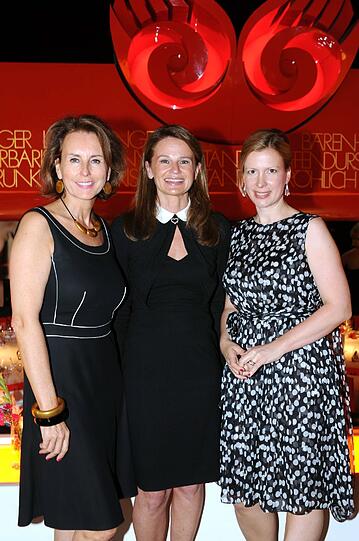 Gitta Gräfin Lambsdorff, Ariane Günthertund und Sabine Eichbauer.