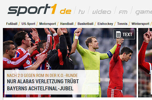 sport1.de - Die Pressestimmen zum Sieg des FC Bayern gegen AS Rom in unserer Bilderstrecke zum Durchklicken!