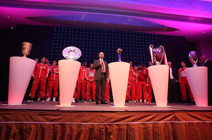 Fünf Titel 2013: Die prunkvolle Ausbeute des FC Bayern München
