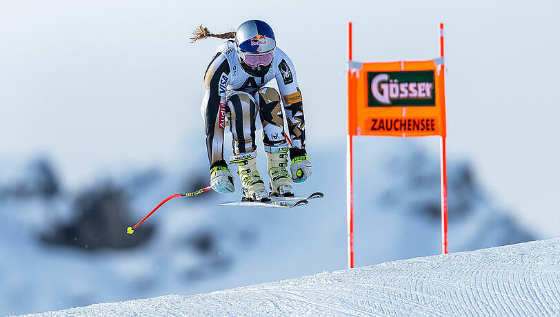 Nach ihrer schweren Verletzung noch nicht wieder die Alte: Lindsey Vonn. Nach ihrer schweren Verletzung noch nicht wieder die Alte: Lindsey Vonn.