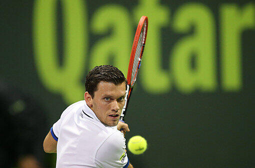Kamke erreicht zweite Runde bei Tennis-Turnier in Doha.