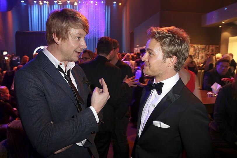 Samu Haber und Nico Rosberg
