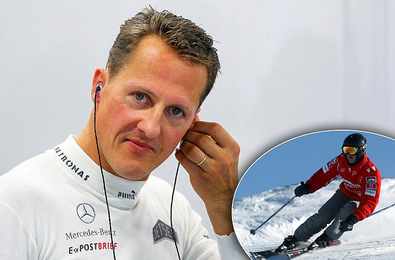 Bei einem Sturz auf Skiern in den französischen Alpen hatte sich Michael Schumacher 2013 ein schweres Schädel-Hirntrauma zugezogen.