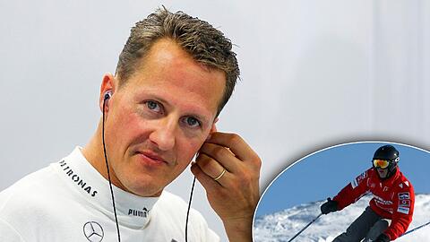 Bei einem Sturz auf Skiern in den französischen Alpen hatte sich Michael Schumacher 2013 ein schweres Schädel-Hirntrauma zugezogen.