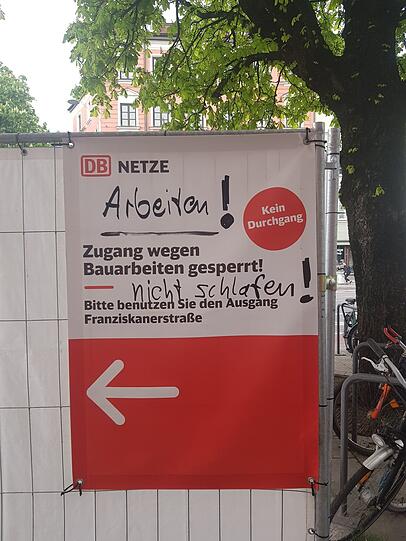 Die Anwohner sind genervt. Die Anwohner sind genervt.