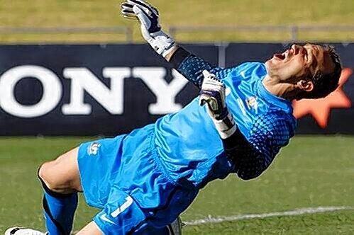 Wollte nicht den Bankdrücker beim FC Bayern spielen: Australiens Nationalkeeper Mark Schwarzer.