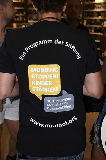 Initiiert hat die Aktion das Programm "DU Doof?! &ndash; Mobbing stoppen! Kinder stärken".