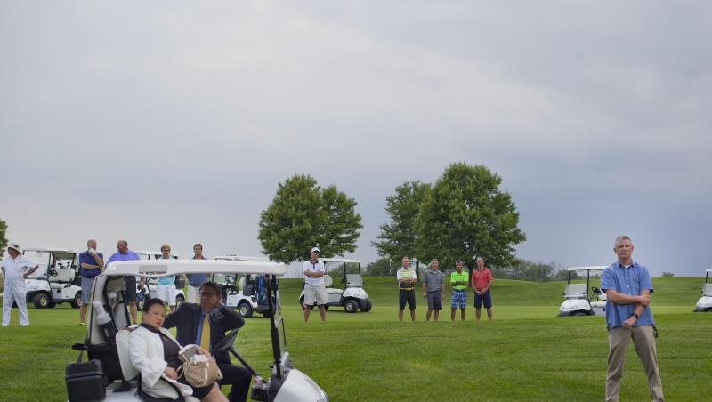 In Donald Trumps privatem Golfclub in Bedminster sollen Migranten ohne gültige Papiere gearbeitet haben. In Donald Trumps privatem Golfclub in Bedminster sollen Migranten ohne gültige Papiere gearbeitet haben.