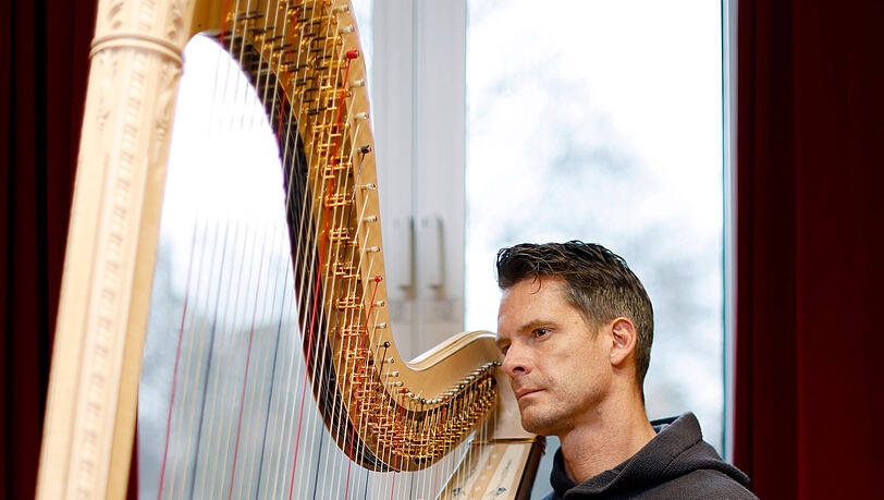 Der Harfenist Xavier de Maistre