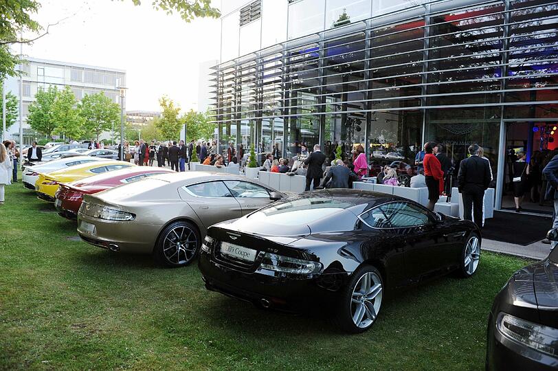 Bilder von der Aston-Martin-Jubiläumsfeier am Frankfurter Ring