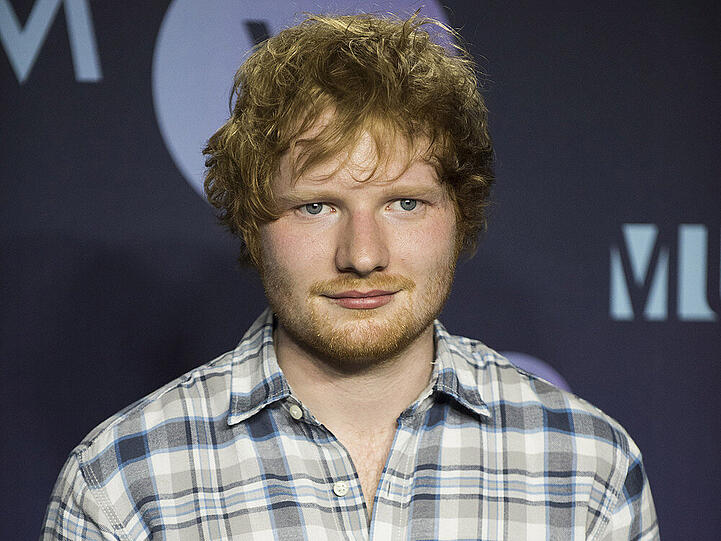 Ed Sheeran bei den "Much Music Video Awards"