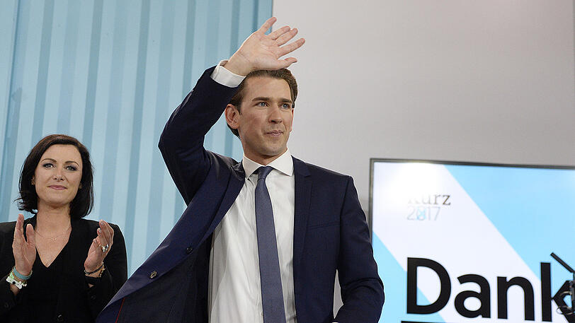 Der Sieger des Abends: ÖVP-Kanzlerkandidat und Außenminister Sebastian Kurz.
