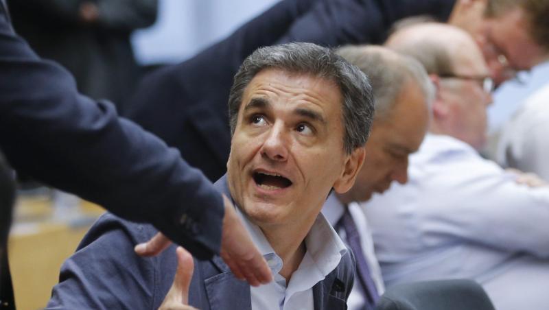 Griechenlands Finanzminister Euklid Tsakalotos. Griechenlands Finanzminister Euklid Tsakalotos.
