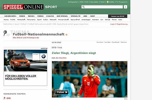 Fehlstart nach EM-Frust, Pleiten, Pech und Pannen: so kommentiert die Presse die 1:3-Testspielniederlage der deutschen Nationalmannschaft gegen Argentinien.