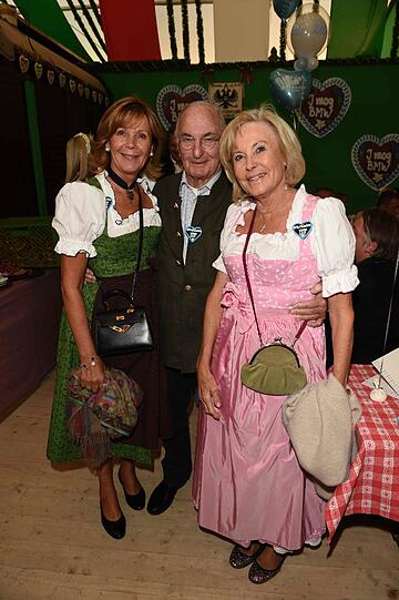 Ursula Uschi Prinzessin von Bayern, Peter Lanz und Inge Fürstin von Wrede-Lanz