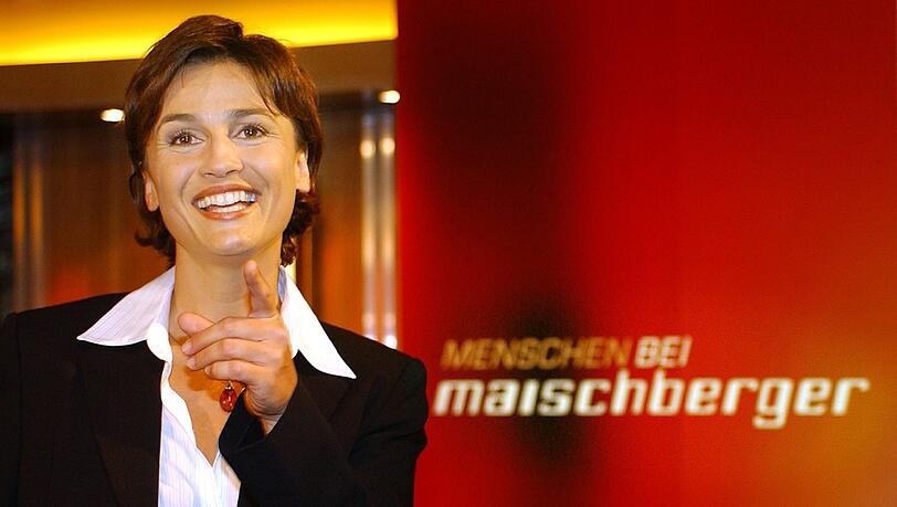 Die Fernseh-Moderatorin Sandra Maischberger Die Fernseh-Moderatorin Sandra Maischberger