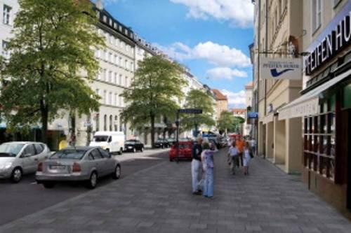 Ein bisserl mehr Grün und breitere Gehwege - so sieht die Vorplanung des Baureferats aus.