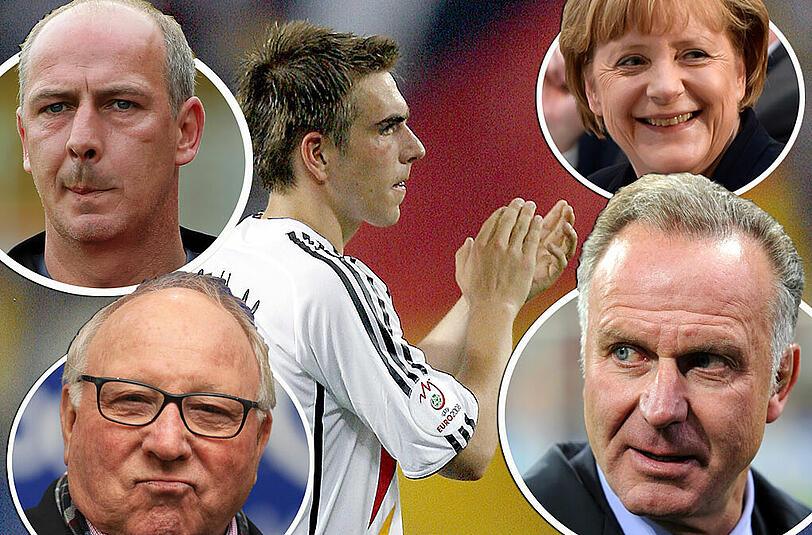 Stimmen und Reaktionen: Philipp Lahm tritt als Spieler der deutschen Nationalmannschaft zurück.