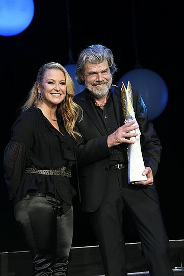 Anastacia und Reinhold Messner