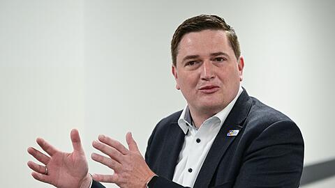 Christian Härtnagel, der Vorsitzende der Geschäftsleitung des Discounters Lidl, in der Zentrale in Bad Wimpfen.