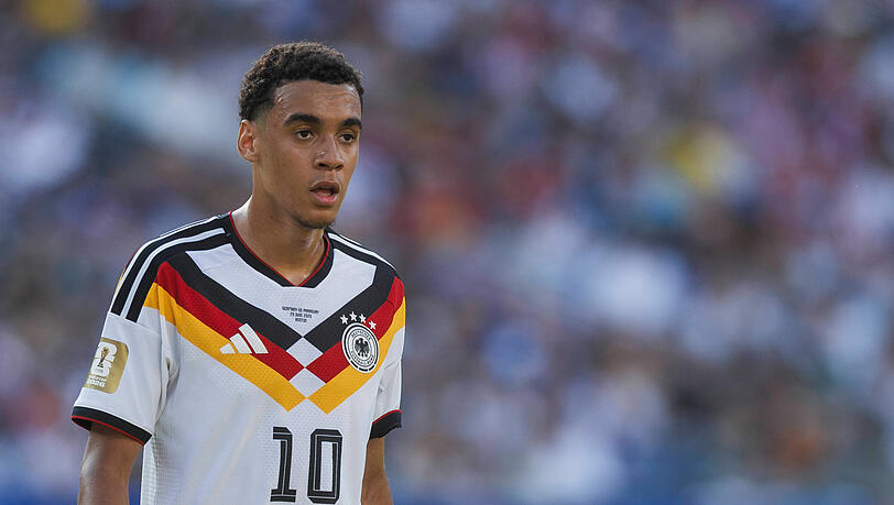 Der 23-jährige Jamal Musiala. Der 23-jährige Jamal Musiala.