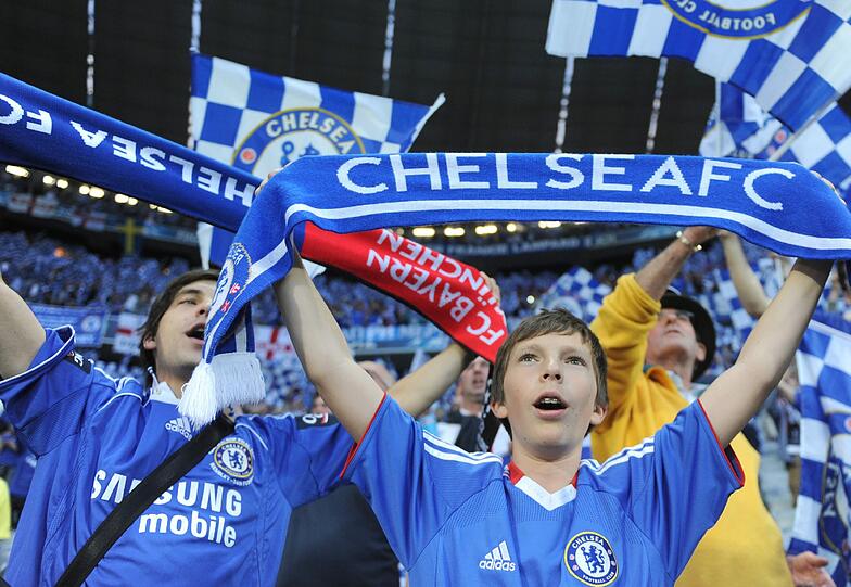 Aber auch die Chelsea-Anhänger glauben an ihr Team.