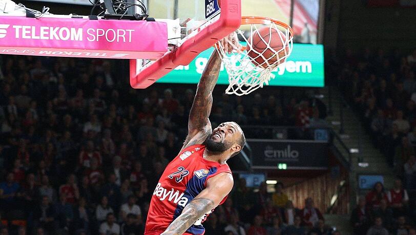 Derrick Williams war wieder einmal bester Scorer bei den Münchnern. Derrick Williams war wieder einmal bester Scorer bei den Münchnern.